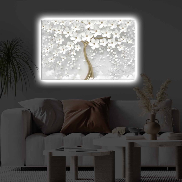 Wallity Lienzo Decorativo Iluminado con LED Multicolor 45 x 70 cm Wallity Lienzo Decorativo Iluminado con LED Multicolor 45 x 70 cm